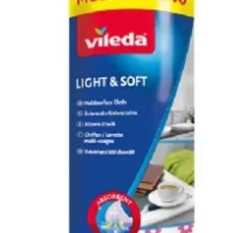 vileda, light &amp; Amp; Minkšta Universali šluostė, 40 Vnt.