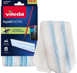 Vileda šluostė H2prO 175786, 350mm, balta, mėlyna, mikropluoštas, 1 vnt., 4023103251564