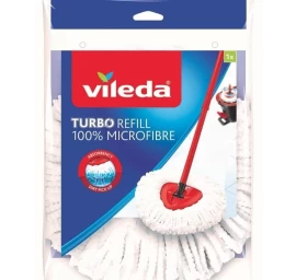 VILEDA Turbo rotacinės šluostės papildymas (baltos virvelės), 4023103156487