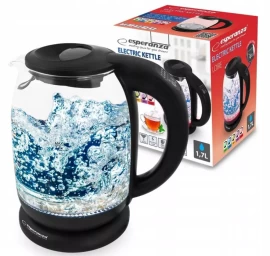 Virdulys Esperanza Ekk027 (1,7 L /2200 W / Juodai Skaidrus )