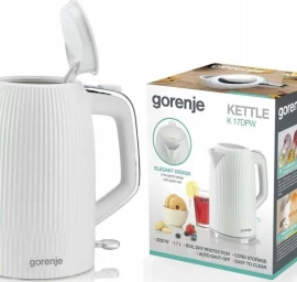 Virdulys Gorenje Kettle baltas, 2200 W., 1,7 L.,K17DPW
