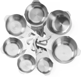 Virtuvės Baro Matavimo Taurė 30 / 60 / 80 / 120 / 160 / 180 / 240 Ml - Rinkinys Iš 7 Vnt.