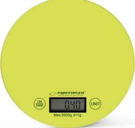 Virtuvės Svarstyklės Esperanza Eks003g (maks. 5000 G / žalios Spalvos )