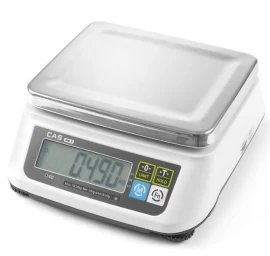 Virtuvės Svarstyklės Su Legalizavimu Iki 15 Kg 2g / 5g Cas Hendi 580431