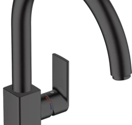 Virtuvinis maišytuvas HANSGROHE Vernis Shape M35 260 1jet, matinis juodas, 71871670