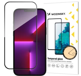 Viso Ekrano Grūdintas Stiklas Su Rėmeliu iphone 15 Plus, Juodas