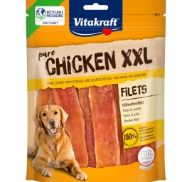 VITAKRAFT Chicken Fillets XXL šunų skanėstai, 250g