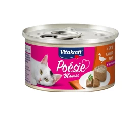 VITAKRAFT Poésie Mousse šlapias kačių maistas su antiena, 85g
