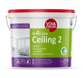 Vivacolor Green Line Ceiling 2 Lubų dažai - A - Visiškai matinis - 0.9 L