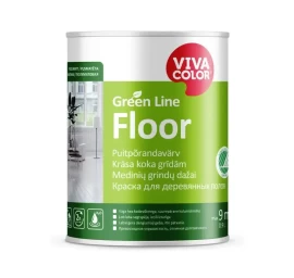 Vivacolor Green Line Floor dažai - C - 0.9 L - Pusiau matinis