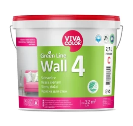 Vivacolor Green Line Wall 4 Sienų dažai - A - Visiškai matinis - 7.2 L