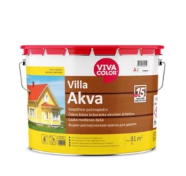 Vivacolor Villa Akva lauko medienos dažai - C - Matas - 0.9 L