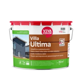 Vivacolor Villa Ultima dažai medžio fasadui - Pusiau matinis - 0.9 L - C