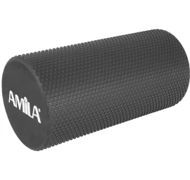 Volas mankštai AMILA Foam Roller PRO Φ15x30cm Black