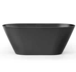 Vonia PAA DECO NUDO GRAPHITE 166x72,5 cm, su sifonu VADENUS/01