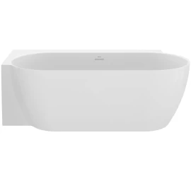 Vonia RAVAK Freedom Corner II Tec kairinė, 175x86cm balta ir baltos sp. nutekėjimas