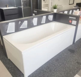 Vonia Riho Carolina 180x80 cm su kojomis ir paneliais