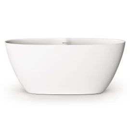 Vonia SilkStone PAA Perla 145x71 cm, balta matinė, VAPERLS145/00