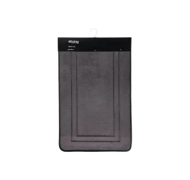 Vonios kilimėlis 4Living, 50x80cm, pilkas, 406855