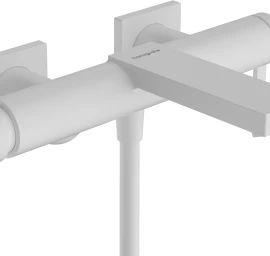 Vonios maišytuvas Hansgrohe Tecturis E, balta matinė, 73420700