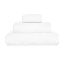 Vonios rankšluostis BEE WAFFLE 50x100 White, 340728220003