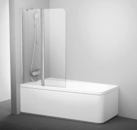Vonios sienelė Ravak 10CVS2-100 L blizgi+stiklas Transparent 7QLA0C03Z1