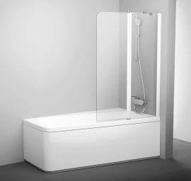 Vonios sienele Ravak 10CVS2-100 R balta+stiklas, Transparent 7QRA0103Z1