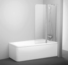 Vonios sienelė Ravak 10CVS2-100 R blizgi+stiklas, Transparent 7QRA0C03Z1