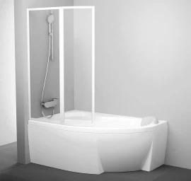 Vonios sienelė Ravak VSK2 ROSA 170 L Transparent 76LB0100Z1