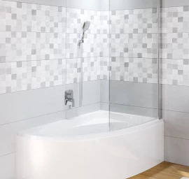 Vonios sienelė Riho Novik Z108 Aryl 90 cm, dešinė