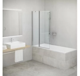 Vonios sienelė Roth TV2 100 cm, chromas