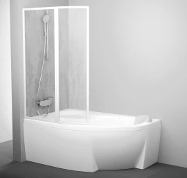 Vonios sienelė VSK2 ROSA 150L baltas+plastikas Rain 76L8010041