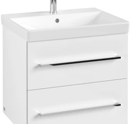Vonios spintelė be praustuvo Villeroy &amp; Boch Avento, 58x51 cm, balta A88900B4