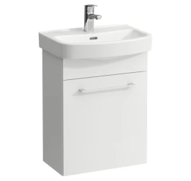 Vonios spintelė su praustuvu LAUFEN KOMPAS 50 cm, balta, H8631562201041
