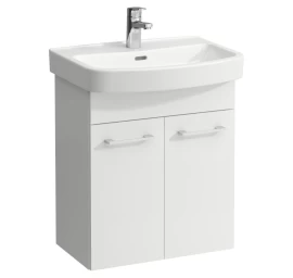 Vonios spintelė su praustuvu LAUFEN KOMPAS 56 cm, balta, H8631572201041