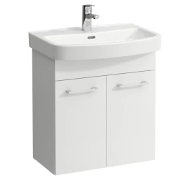 Vonios spintelė su praustuvu LAUFEN KOMPAS 60 cm, balta, H8631582201041