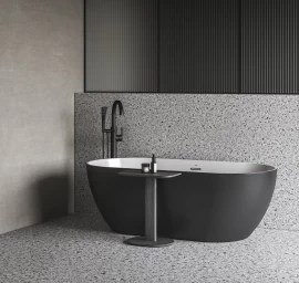 Vonios staliukas Ravak Wood S, juodas ąžuolas, X000001795