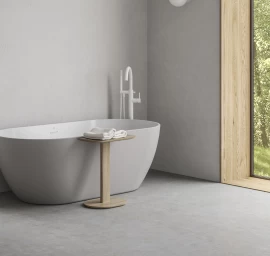 Vonios staliukas Ravak Wood S, skaidrus ąžuolas, X000001793