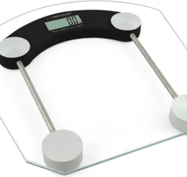 Vonios Svarstyklės Esperanza Pilates Ebs008k (ne Daugiau Kaip 180 Kg / Juodos Spalvos Permatomos)