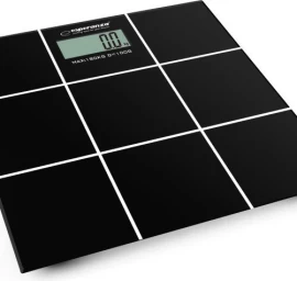 Vonios Svarstyklės Esperanza Salsa Ebs004 (maks. 180 Kg / Juodos Spalvos)