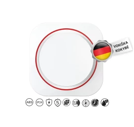 Vonios ventiliatorius Vlano MOON 100 TH su laikmačiu ir drėgmės jutikliu