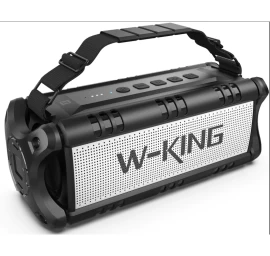 W-King D8 nešiojama Bluetooth kolonėlė 50W - 8000mAh (pilka)