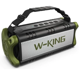 W-King D8 nešiojama Bluetooth kolonėlė 50W - 8000mAh  (žalia)