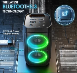 W-King T11 nešiojama Bluetooth kolonėlė 100W - 15600mAH(10.8V 5200mAh)