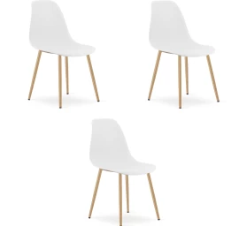 Wat Kėdė Balta / Natūralios Kojos X 3