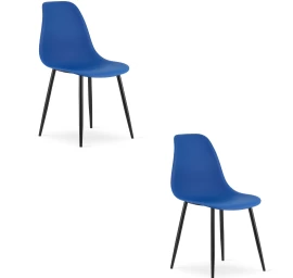 Wat Kėdė Mėlyna / Kojos Juodos X 2