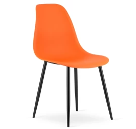 Wat Kėdė Oranžinė / Kojos Juodos X 1