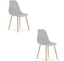 Wat Kėdė Pilka / Natūralios Kojos X 2