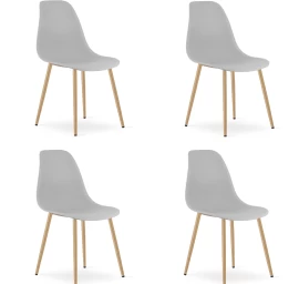 Wat Kėdė Pilka / Natūralios Kojos X 4