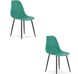 Wat Kėdė žalia / Kojos Juodos X 2